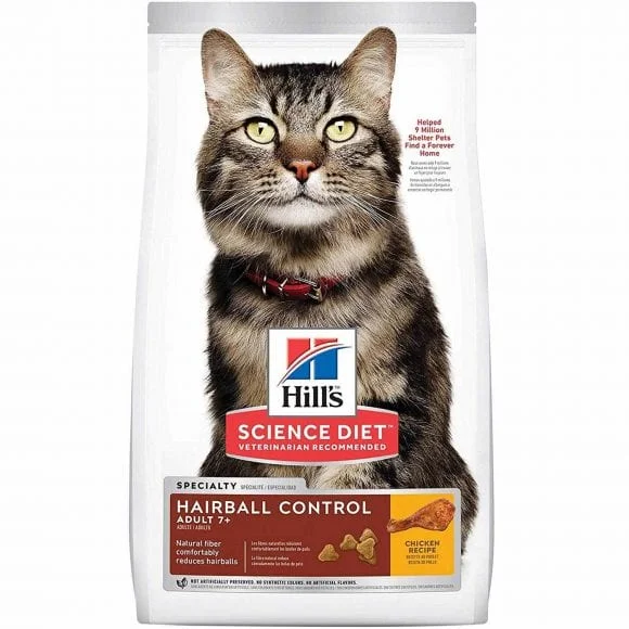 Hills SD Hairball 7+ Active Longevity