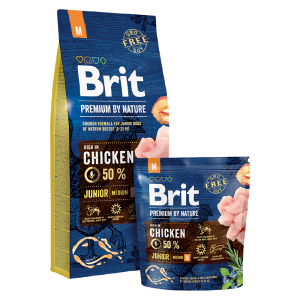 Brit Premium By Nature Junior Medium