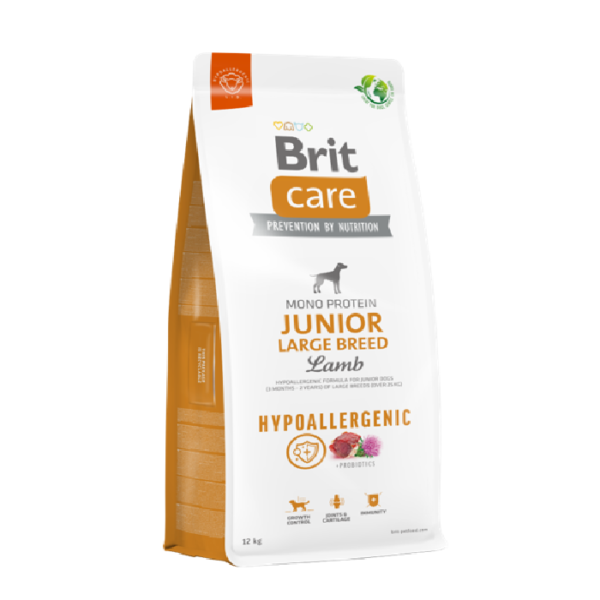 Brit Care Dog Hypoallergenic Junior Large Breed Lamb