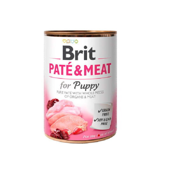 Brit Pate & Meat Puppy 400gr