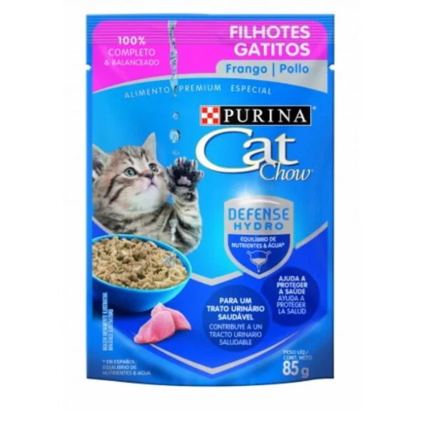 Cat Chow Gatitos Pollo 85g