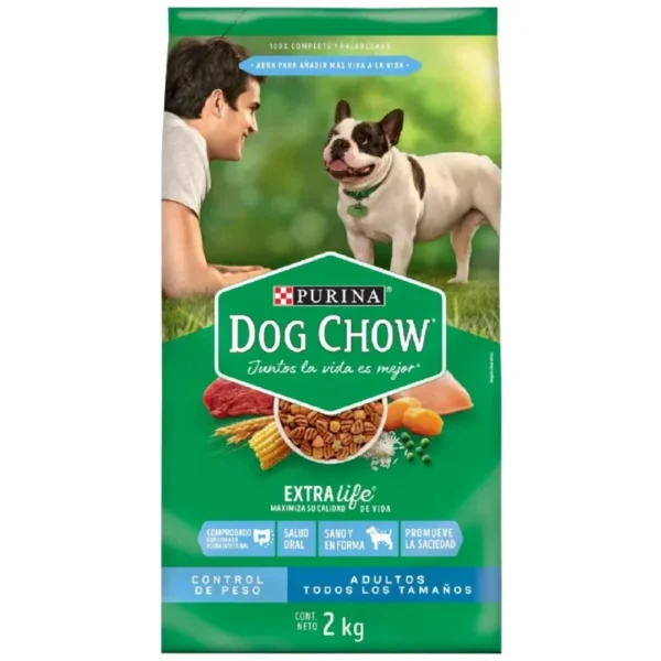 Dog Chow Adulto Control de Peso 2 Kg