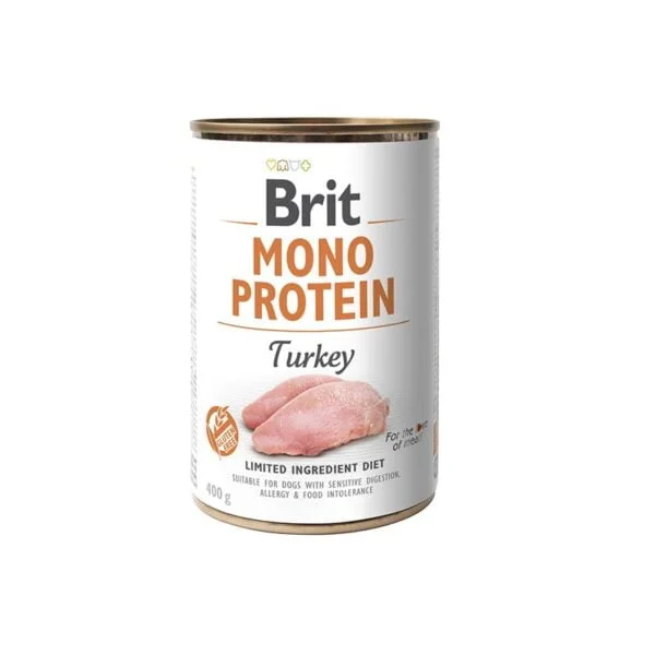 Brit Mono Protein Turkey 400 gr - Pavo