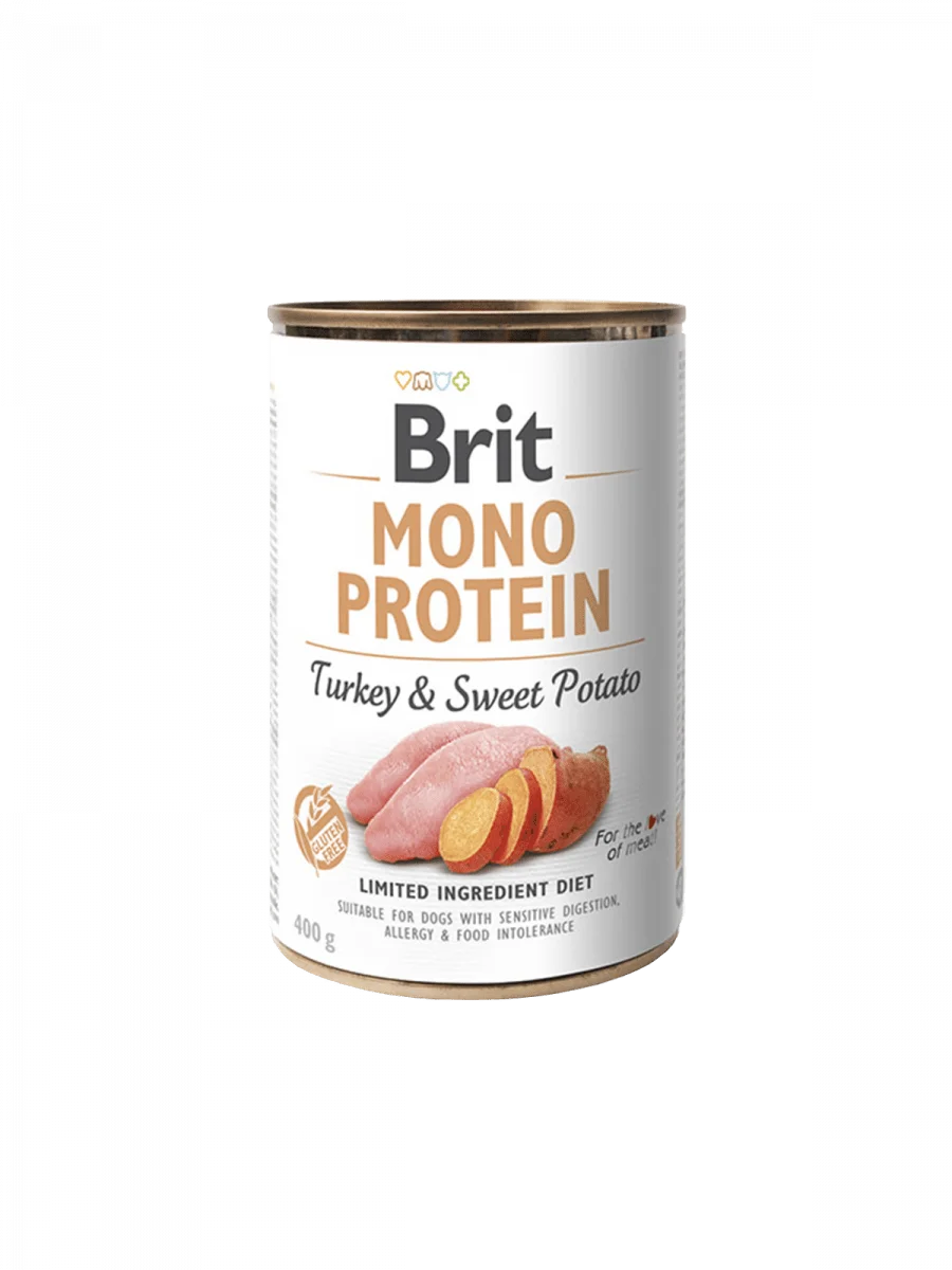Brit Mono Protein Turkey & Sweet Potato - Pavo & Papas dulces