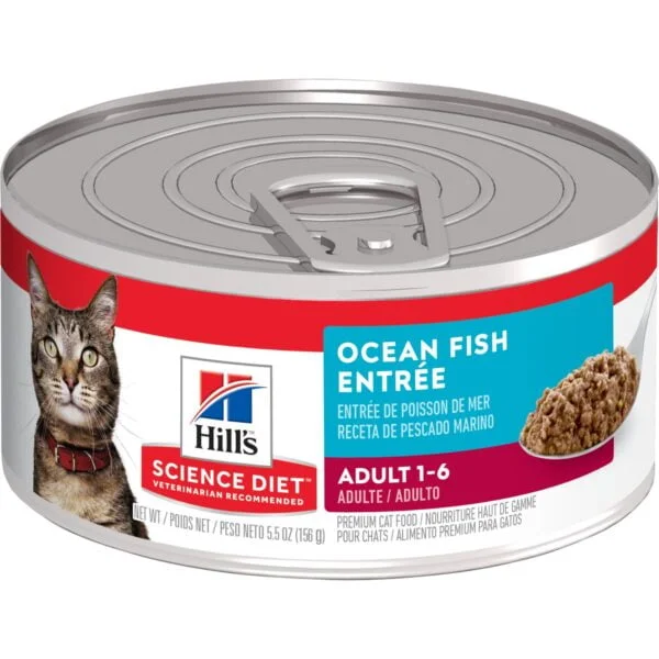 Hills SD Adult Sea Food Entrée 5.5 oz (156g)