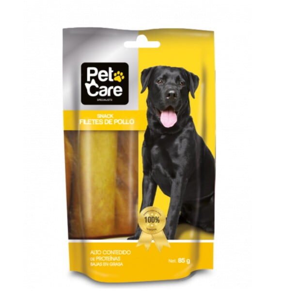 Pet Care filetes de pollo 85 gr.