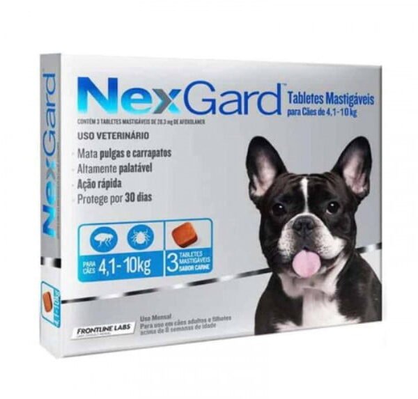 nexgard 4 a 10 kilos