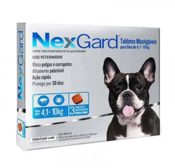 nexgard 4 a 10 kilos