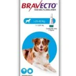 BRAVECTO 1000MG SPOT-ON DOGS (20Kg - 40Kg)