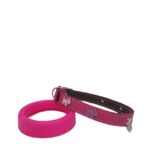 Collar cuero con pines para perro - Talla 4