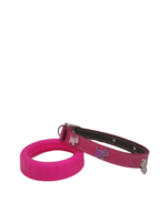 Collar cuero con pines para perro - Talla 4