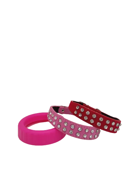 Collar con brillantes para mascota | Talla 1