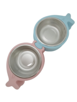 Plato doble de aluminio armable para perros - Imagen 2