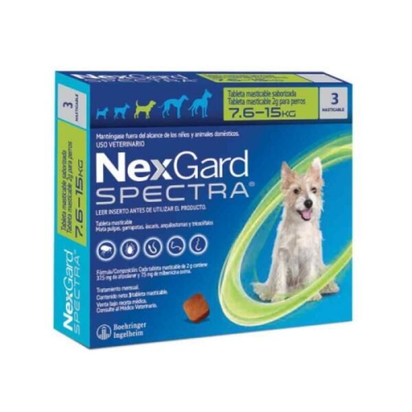 nexgard spectra 7.5 15 kg