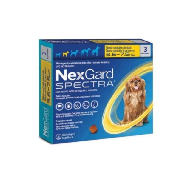 nexgard spectra 3.5 7.5 kg