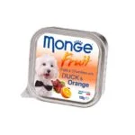 Monge canine fruit pato y naranja lata 100 g