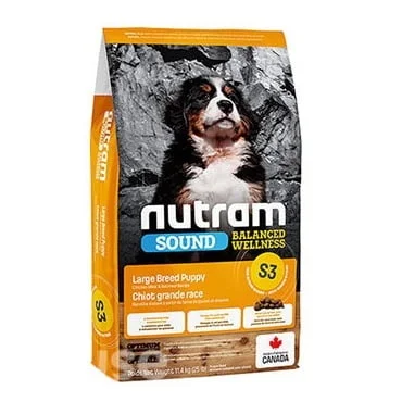 Nutram New S3 Sound Large Breed Puppy 11.4 Kg