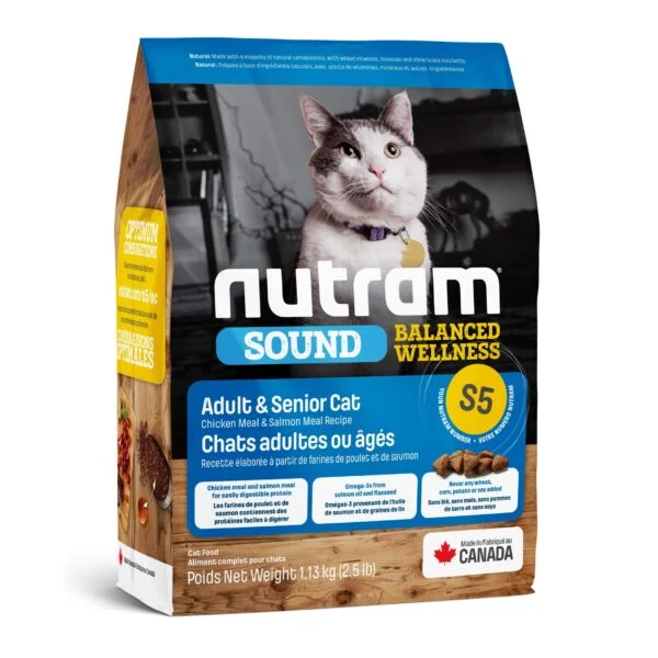 Nutram S5 Sound Adult & Senior Cat