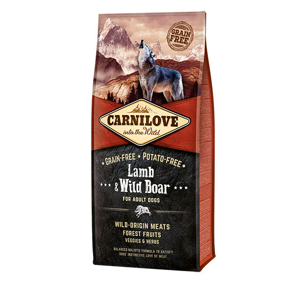 Carnilove Grain Free Lamb & Wild Boar For Adult Dogs