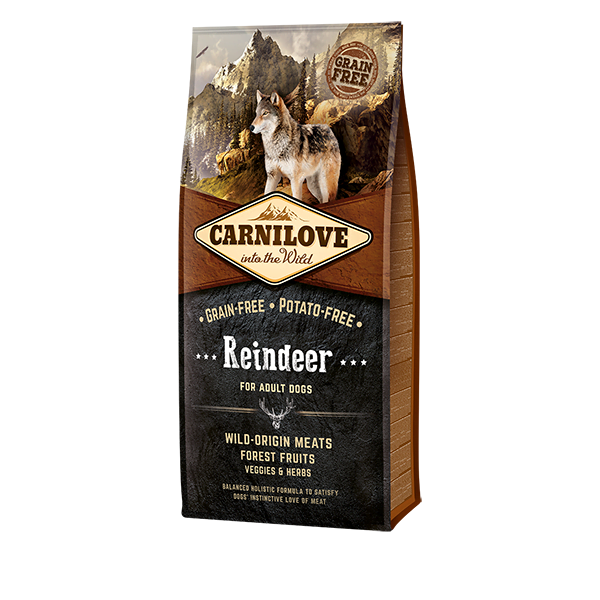 Carnilove Grain Free Reindeer For Adult Dogs - Reno & Libre de granos