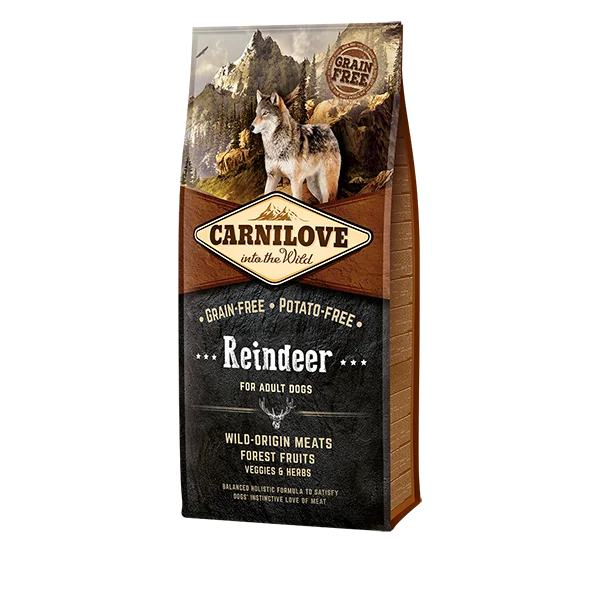 Carnilove Grain Free Reindeer For Adult Dogs - Reno & Libre de granos