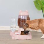 Plato con Dispensador automático de agua y comida | 2 en 1 - Imagen 2