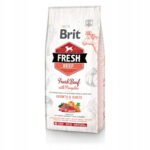 Brit Fresh  Beef & Pumpkin Puppy Large - Perro Cachorro Raza Grande Carne y calabaza