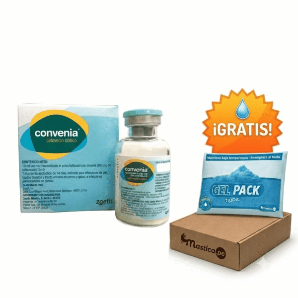 Presentación de Convenia 80 mg
