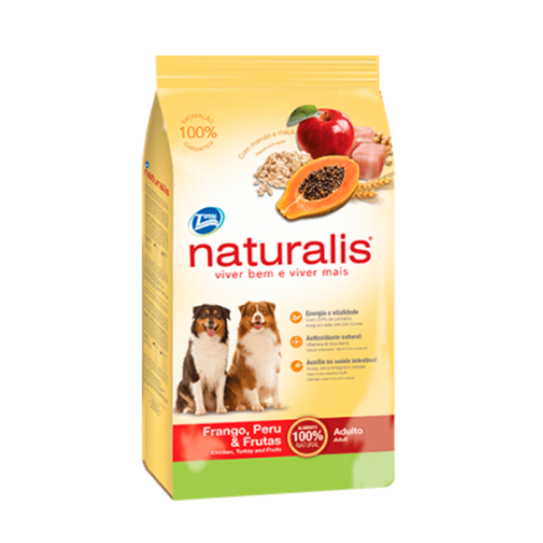 Naturalis Adulto Pollo, Pavo y Fruta 2 Kg