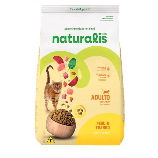 Naturalis Gatos Castrados Adulto Pollo y Pavo