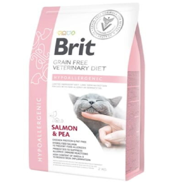 Brit Vet Cat Hypoallergenic 2 Kg