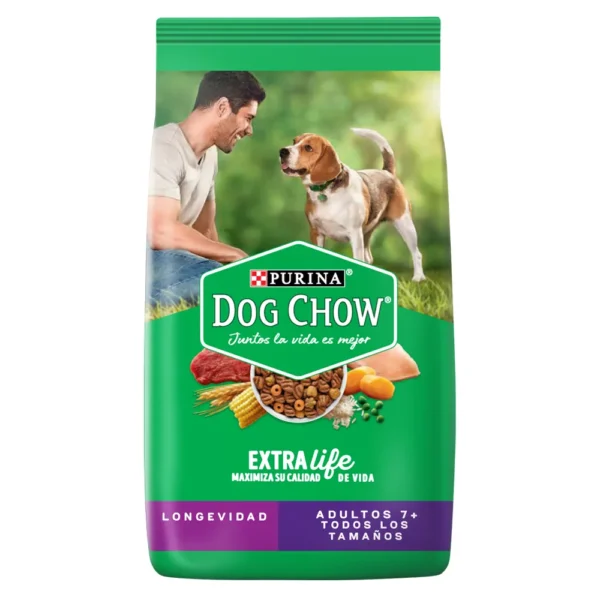 Dog Chow Longevidad Sin Colorantes 7+ 2Kg