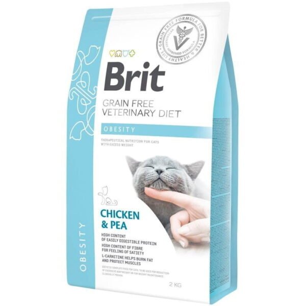 Brit GF Vet Diets Cat Obesity