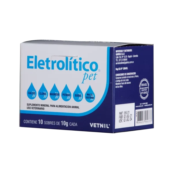 Electrolitico Pet 10 sobres - 10gr