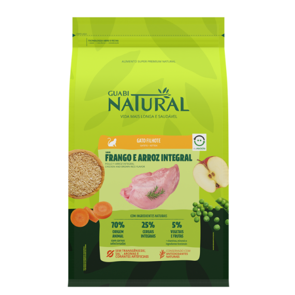 Guabi Gatito Pollo y Arroz Integral 1.5 kg