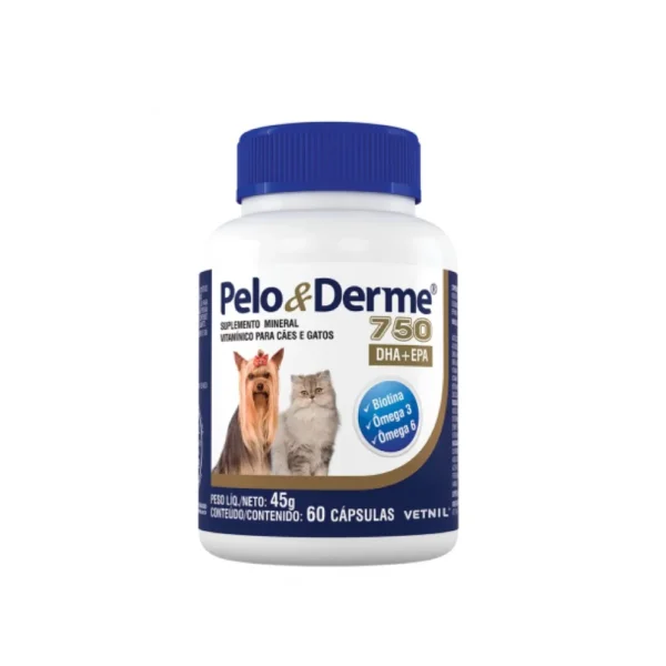 Pelo & Derme 750 Mg - 60 cap