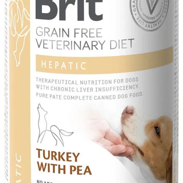 Brit GF Vet Diets Dog Can Hepatic 400 gr