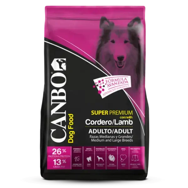 Canbo Adulto Cordero razas medianas y grandes