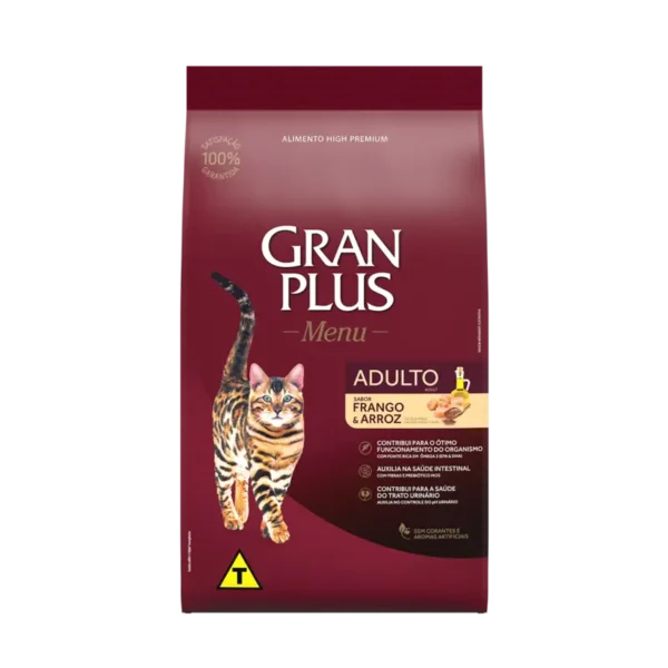 comida para gato gran plus gato adulto pollo y arroz con envío a todo Perú