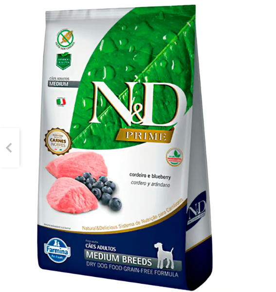 N&D Canine Medium Breeds Cordero y Blueberry