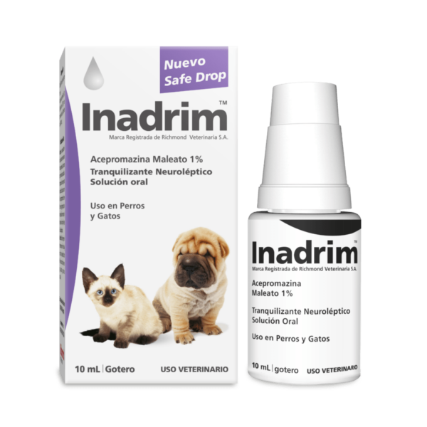 Inadrim Gotas X 10 ML (Acepromazina maleato 1g)