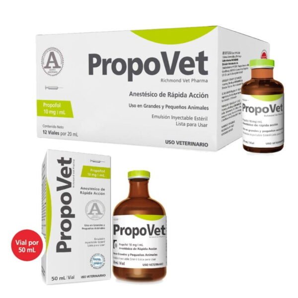 Propovet (Propofol 10mg.) X 50 ML