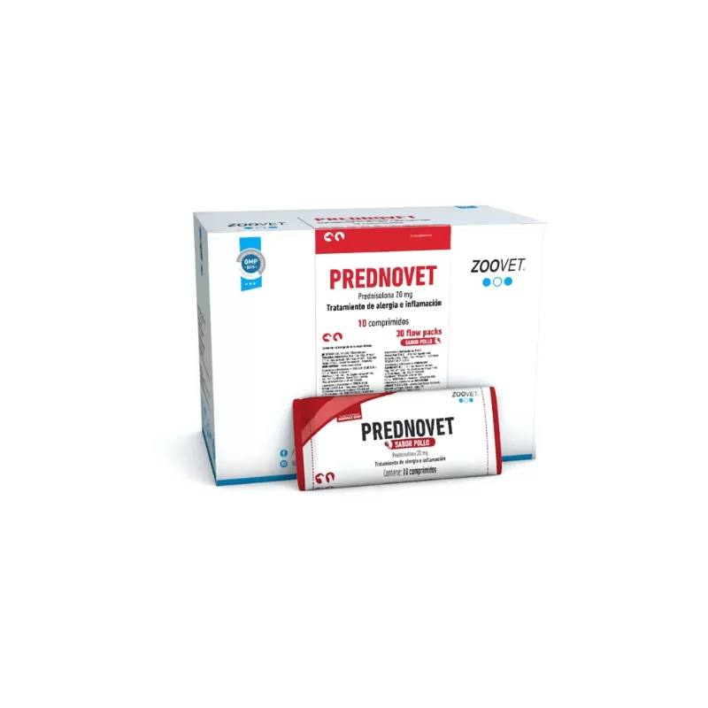 Prednovet-Prednisolona-20-Mg-x-Blister-10-Unidades Prednovet-Prednisolona-20-Mg-x-Blister-10-Unidades