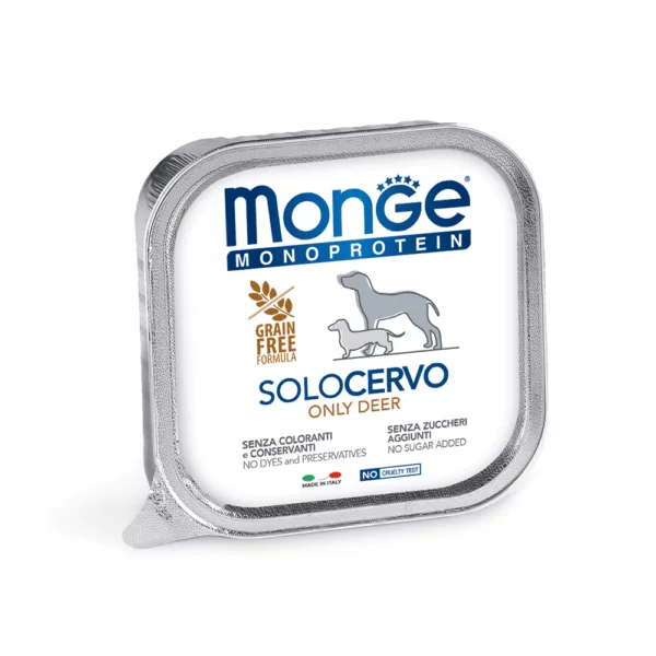 Monge Monoprotein Ciervo 150 g