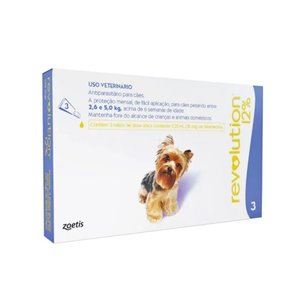 Revolution 12% x 0.25 ML (2.6 - 5 Kg) (Morado)