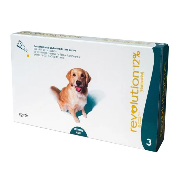 Revolution 12% x 2.00 ML (20.1- 40kg) (Verde)