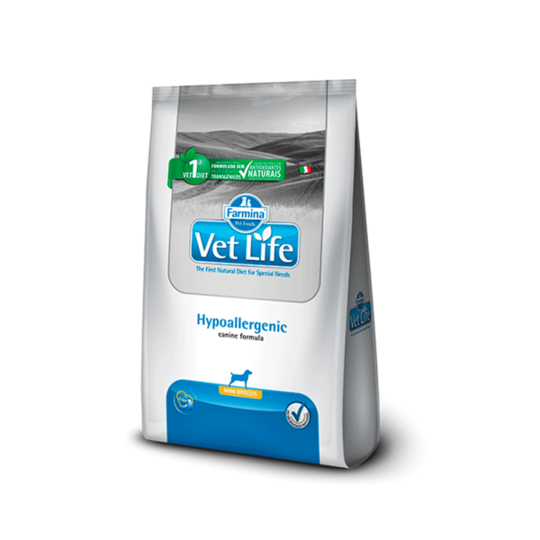 Vet Life Canine Hypoallergenic Mini Breeds 2KG