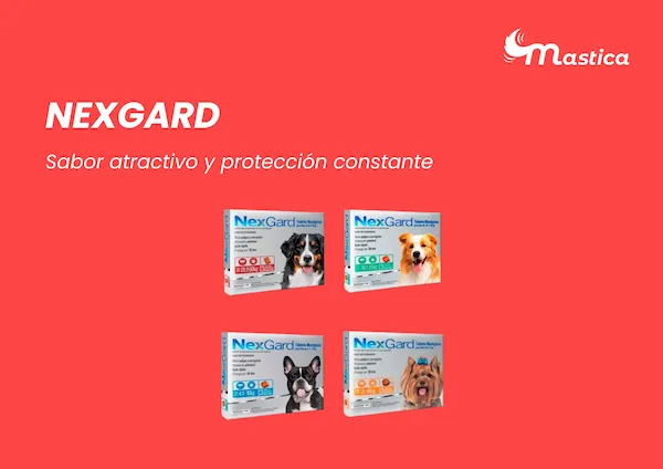 NexGard Sabor atractivo y protección constante