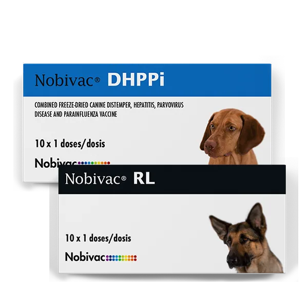 Vacuna Sextuple Nobivac DHPPI +RL