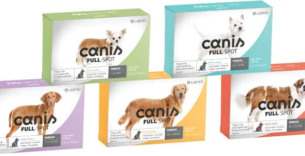 canis fullspot con cinco presentaciones
